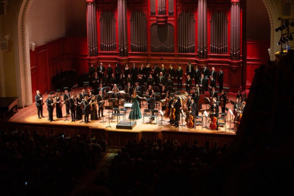2 февраля в Большом Зале Московской консерватории состоялся концерт оркестра и хора MusicAeterna.